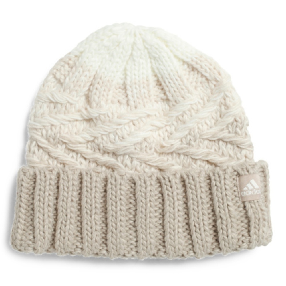Adidas Women's Canyon Fold Beanie - Cream/Nautral